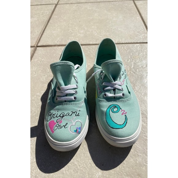 VANS Authentic Lo Pro Casual Lace Up Skate Shoes--Women's (9) - Picture 3 of 12